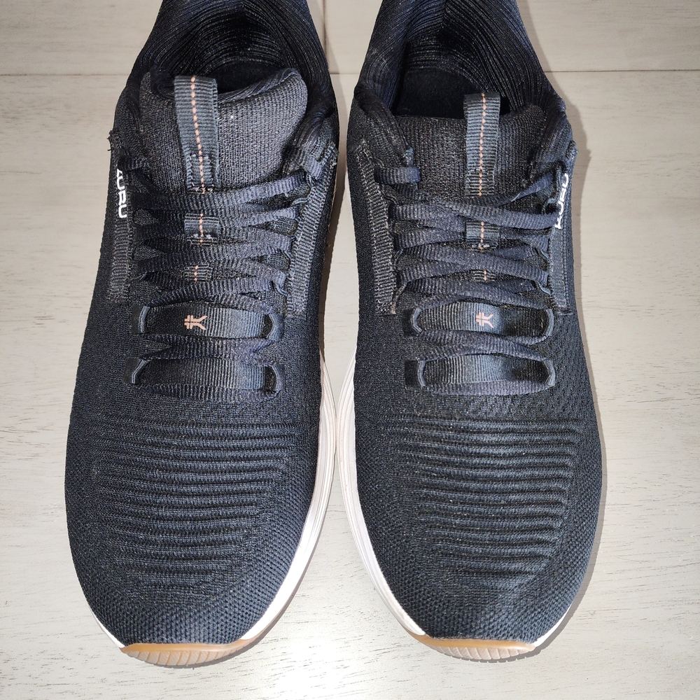 KURU Black Knit Athletic Shoes